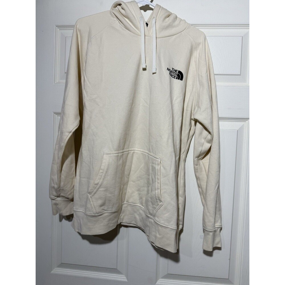 The North Face Sweatshirt Hoodie Pullover Sz XL Cream Women’s